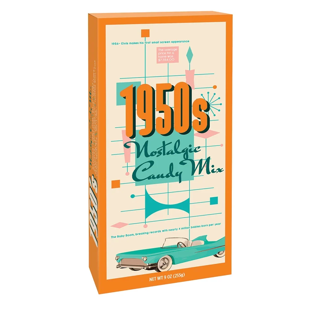 1950's Candy Nostalgia Boxes - 6ct - Image 2