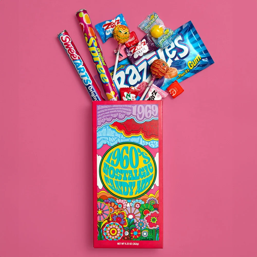 1960's Candy Nostalgia Boxes - 6ct - Image 3