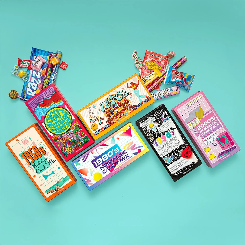 1950's Candy Nostalgia Boxes - 6ct - Image 4