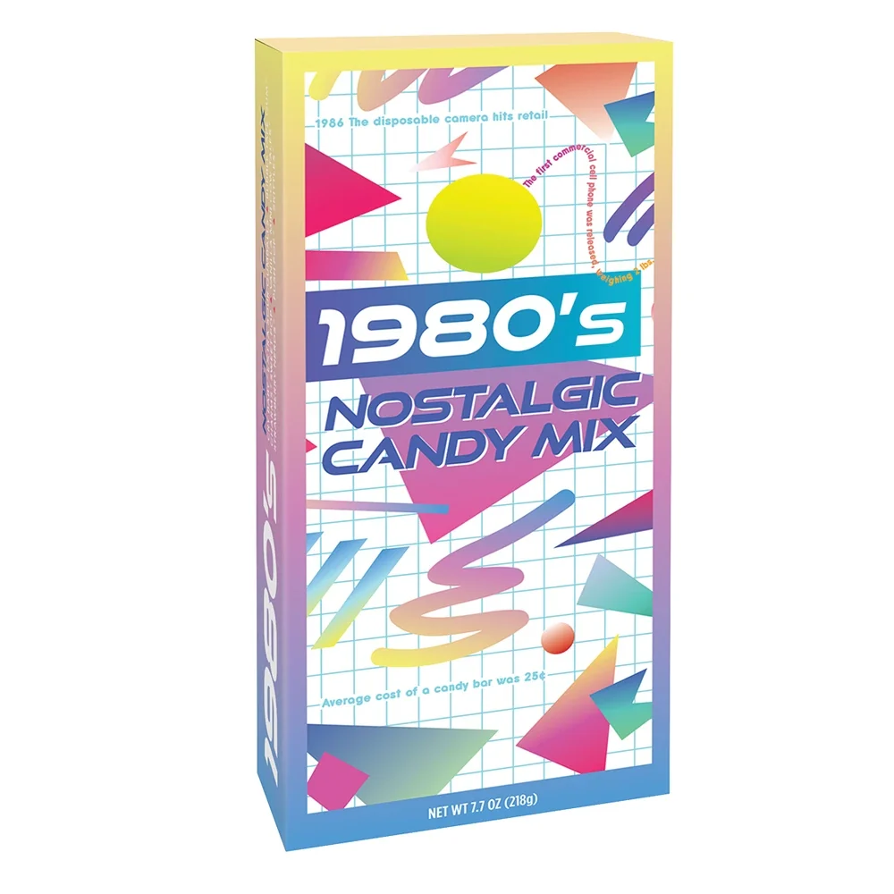 1980's Decade Candy Box 8oz - 6ct - Image 2
