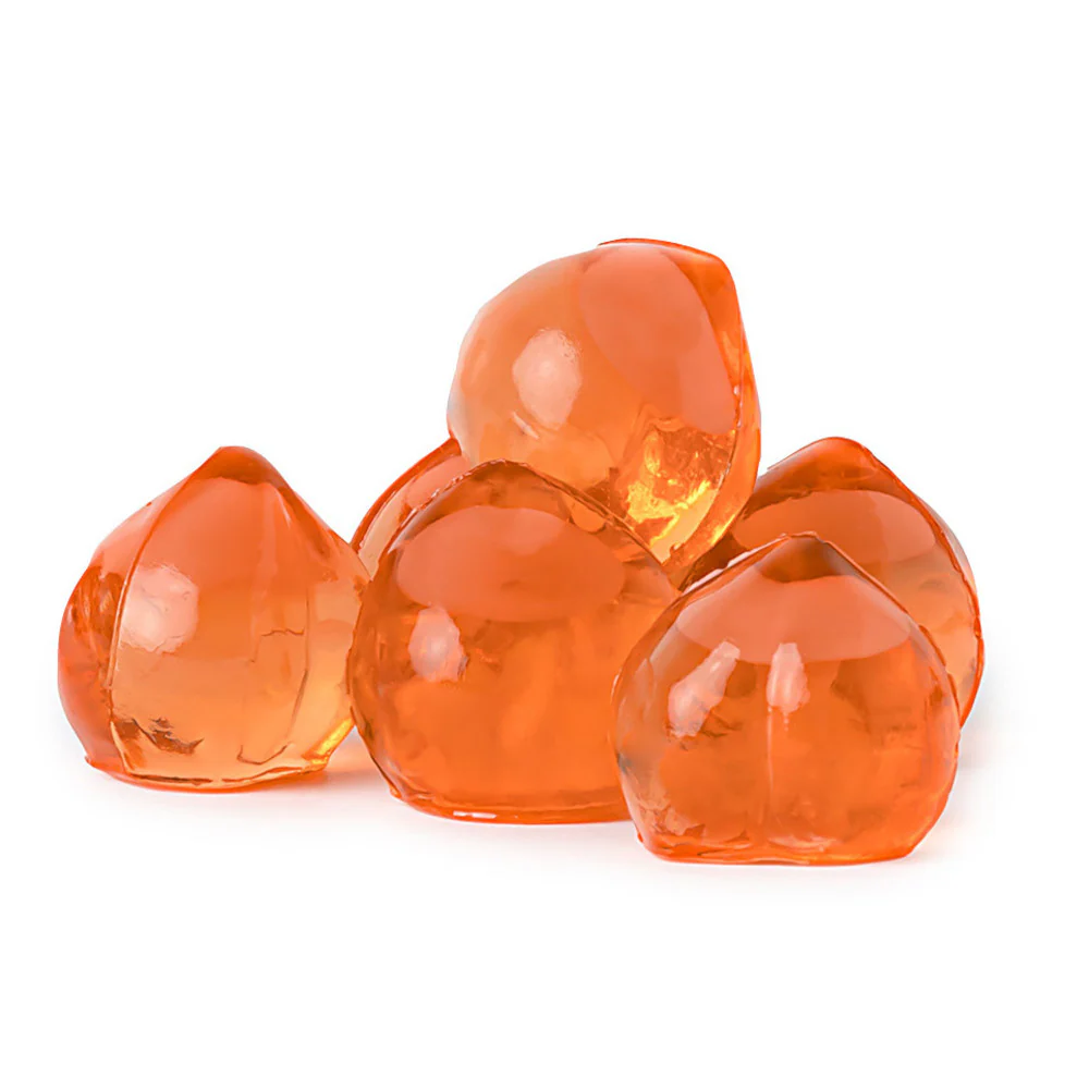 3D Gummy Filled Fruit Peach - 13.2lb Bulk