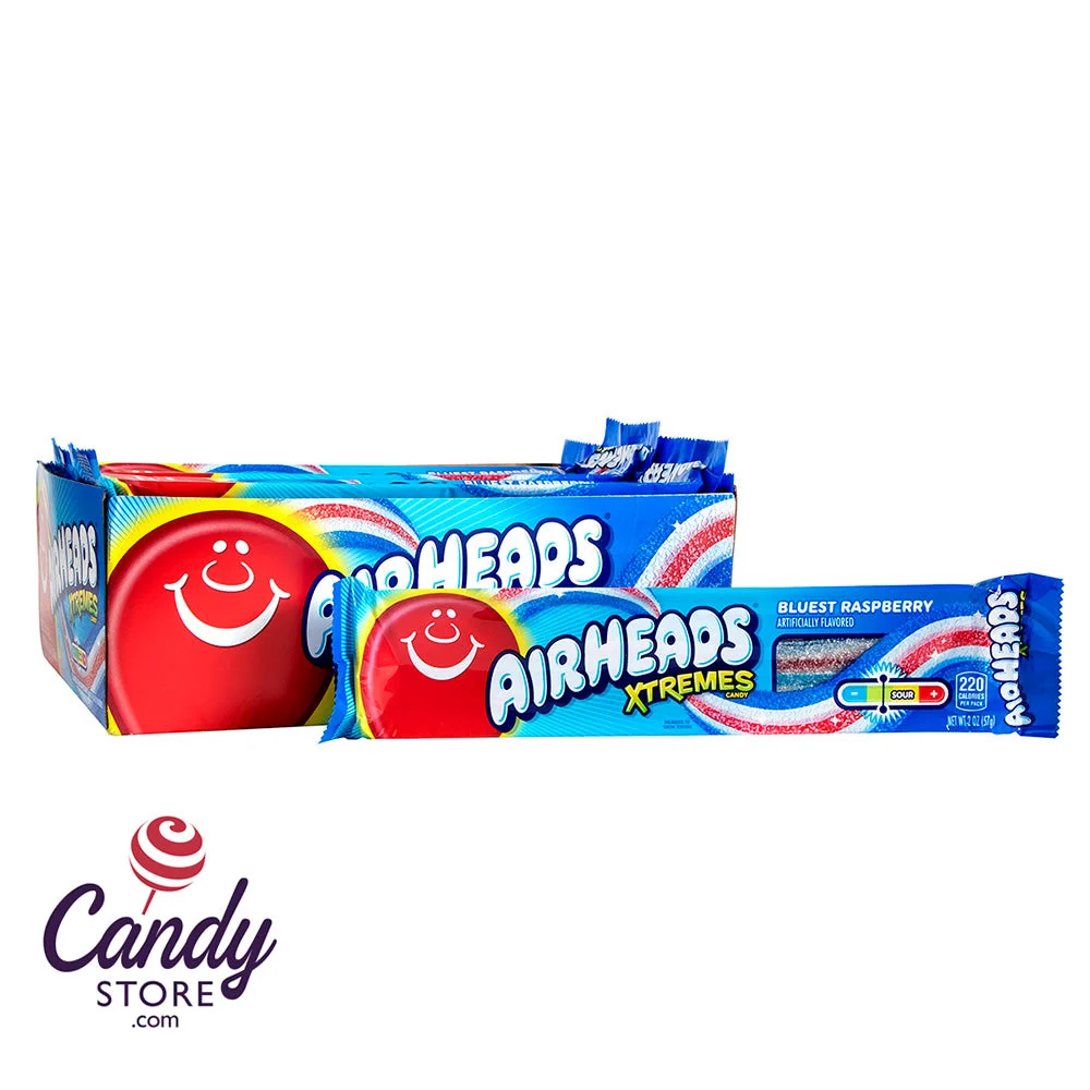 Airheads Xtremes Belts - Bluest Raspberry - 18ct