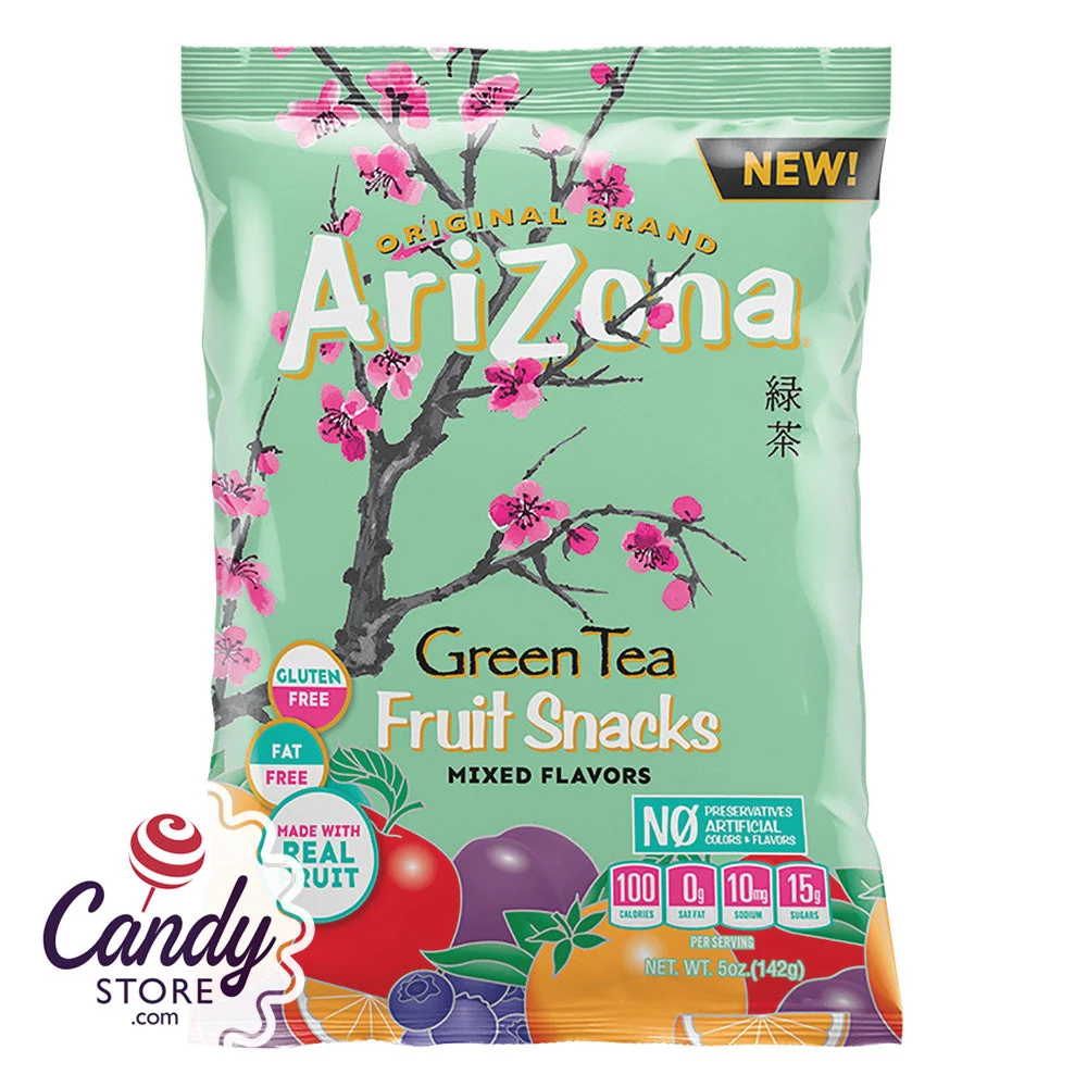 Arizona Green Tea Fruit Snacks - 12ct Bags