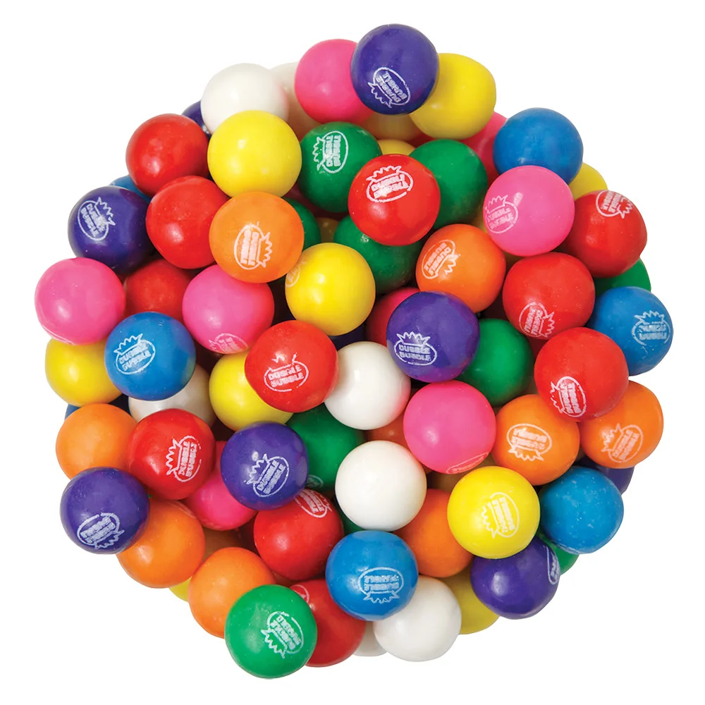 Assorted Gumballs Dubble Bubble - 3650ct