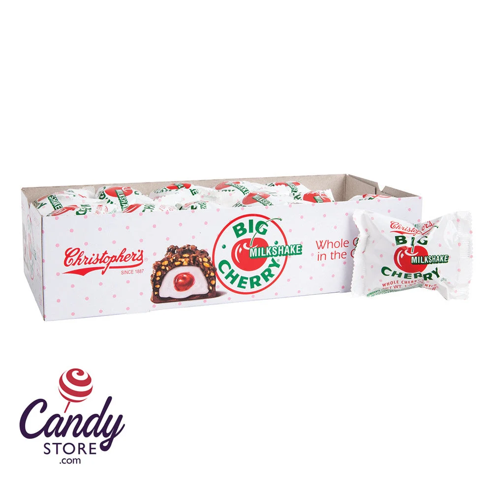 Big Cherry Milkshake Bars - 24ct