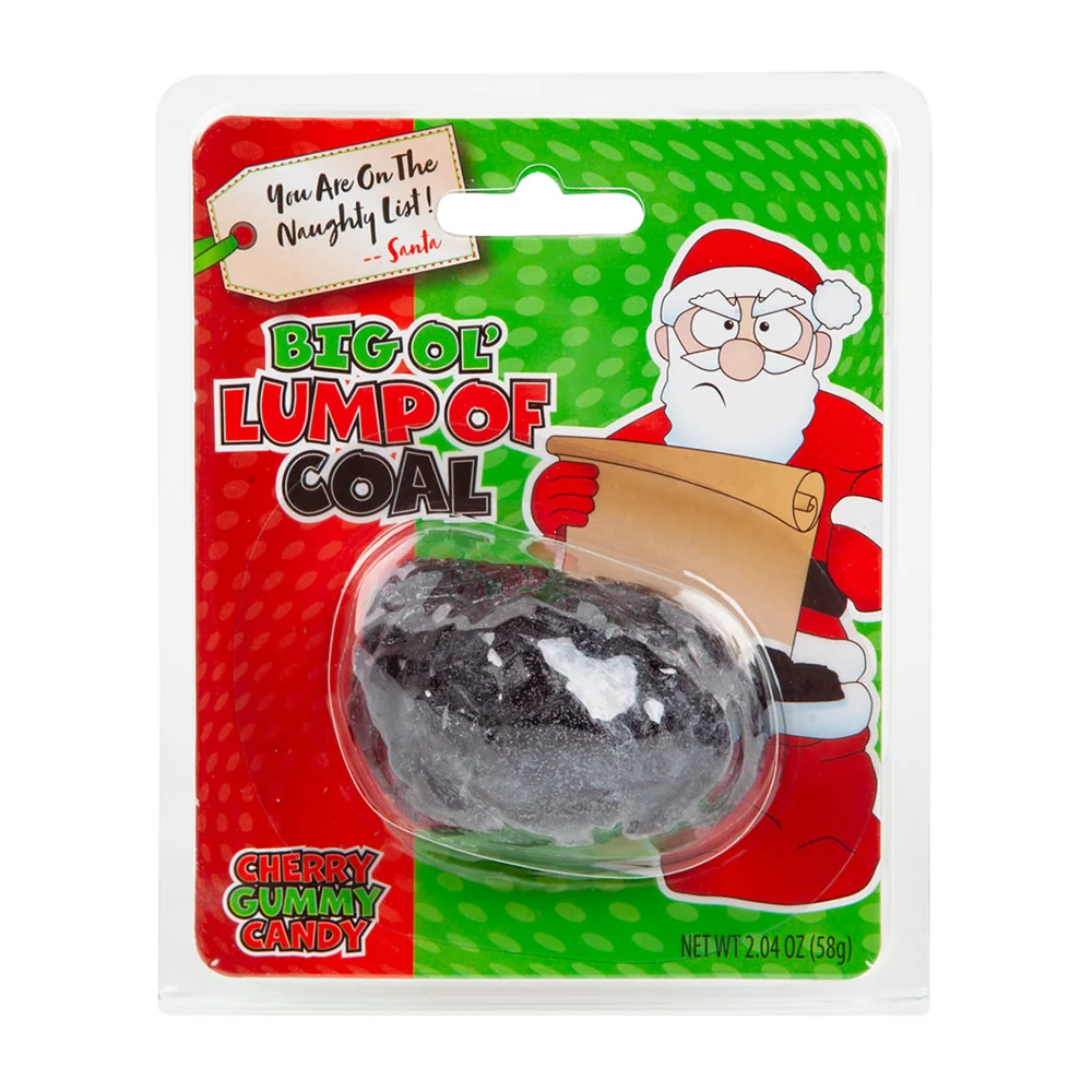 Big-ol' Lump of Coal Gummy - 6ct