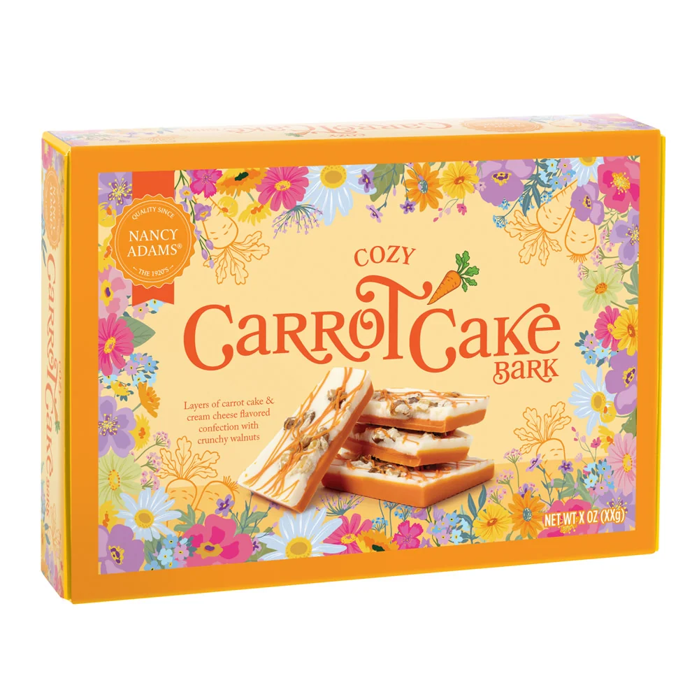 Carrot Cake Bark 4oz Boxes - 9ct Tubs