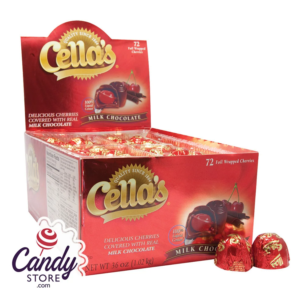 Cella's Milk Chocolate Cherries - 72ct
