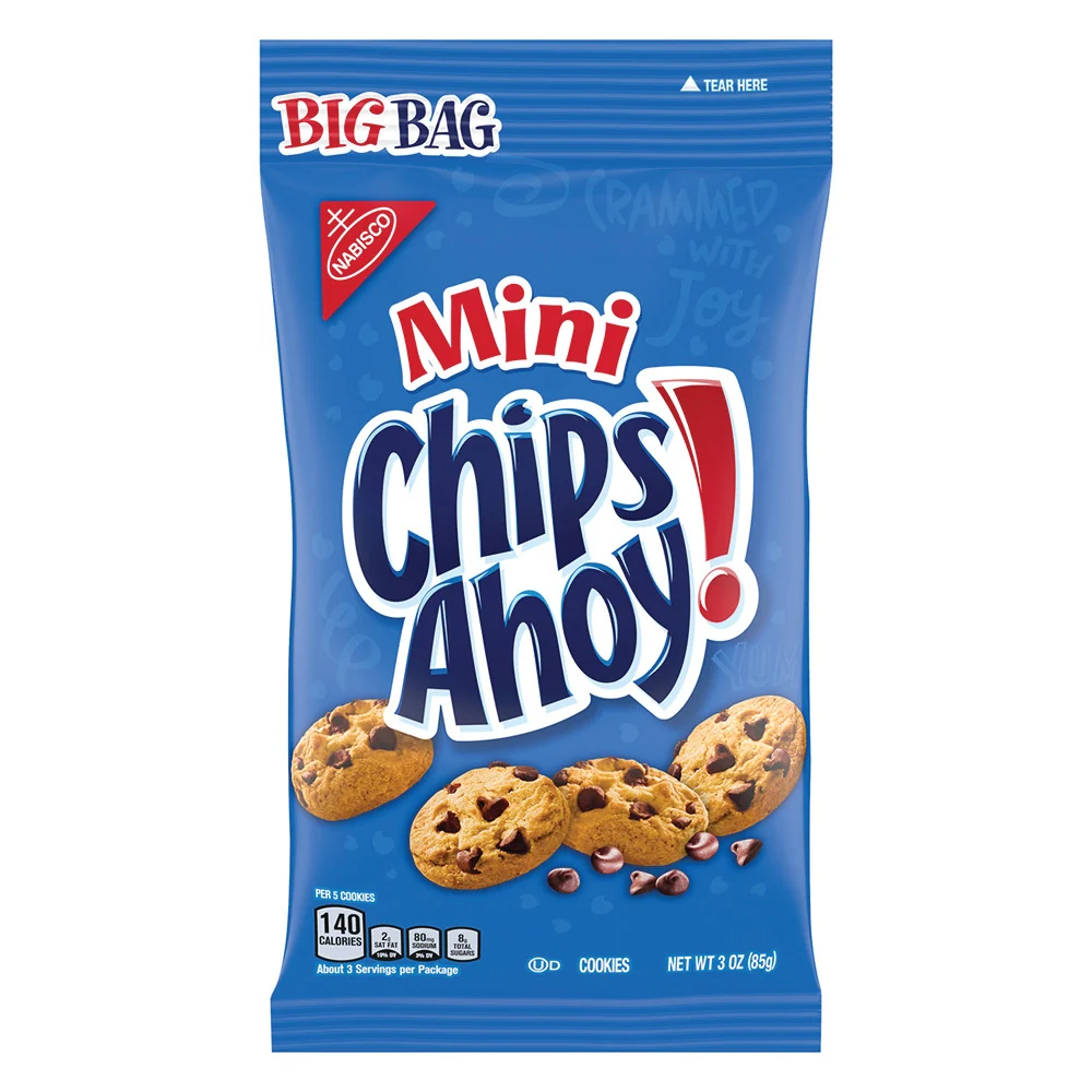 Chips Ahoy 3oz Mini Bags - 12ct