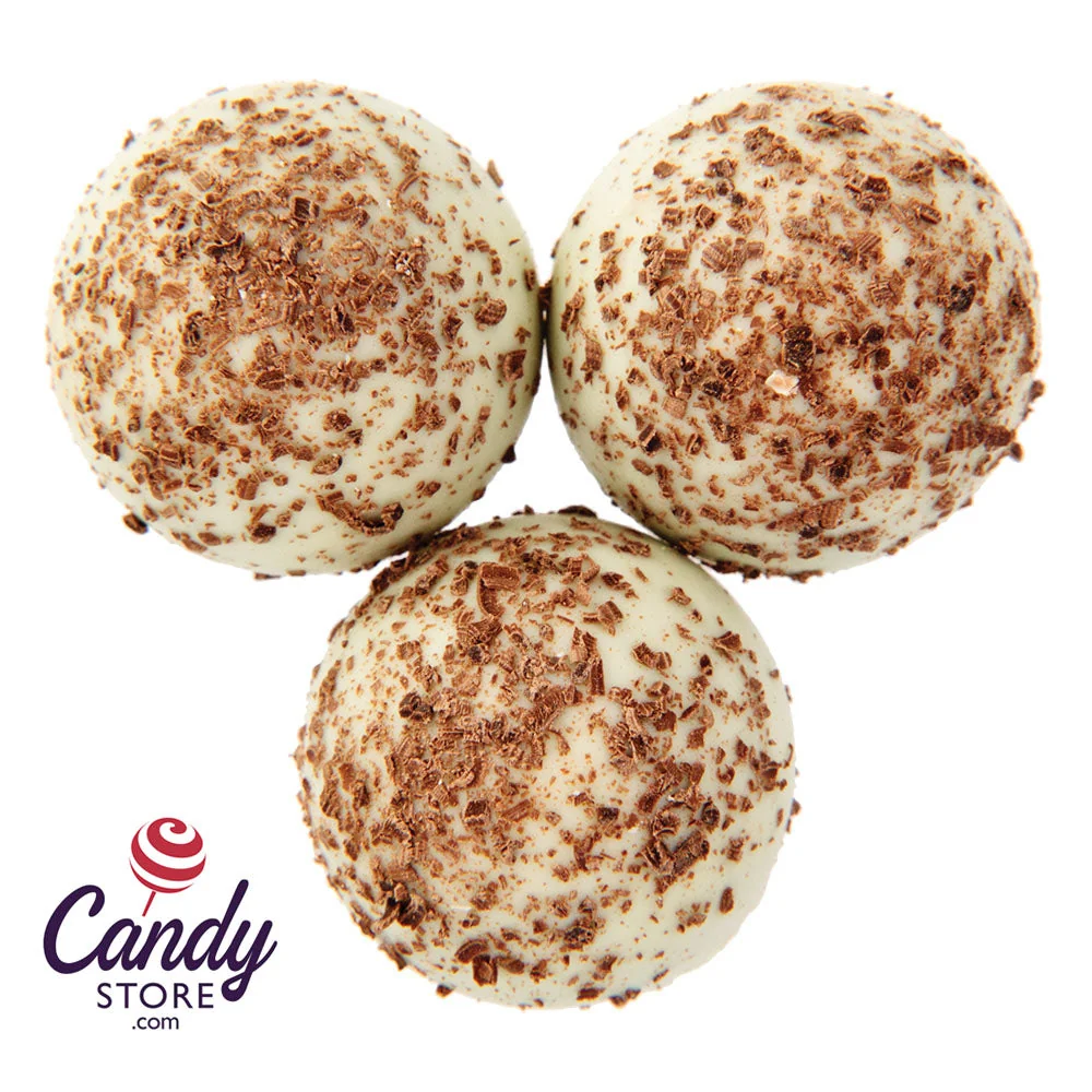 Chocolate Dessert Truffles White Chocolate Birnn - 24ct