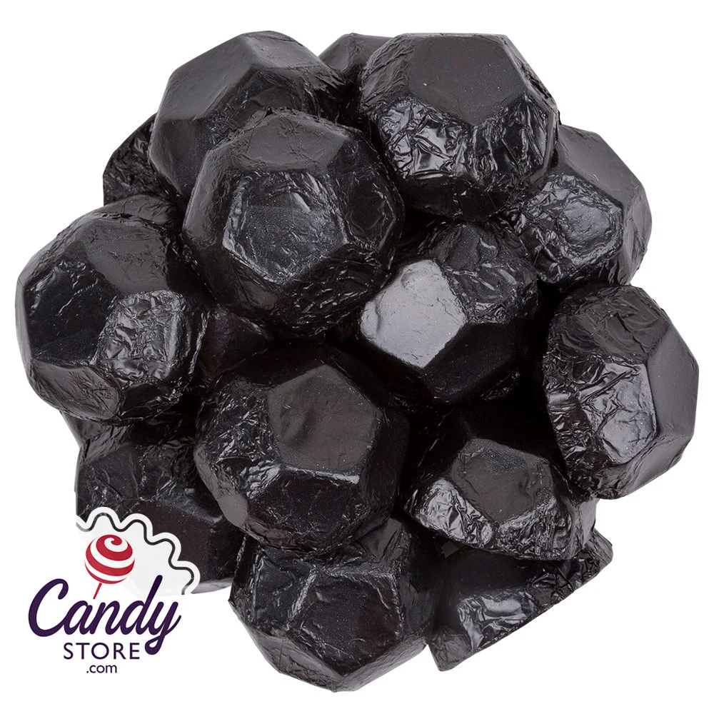 Chocolate Coal Double Crisp Candy - 12lb