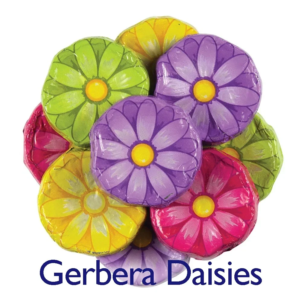 Chocolate Flower Candies - 10lb - Image 2