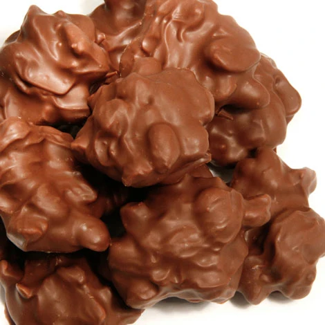 Milk Chocolate Peanut Clusters No Sugar Added - 5lb Bulk - Image 2