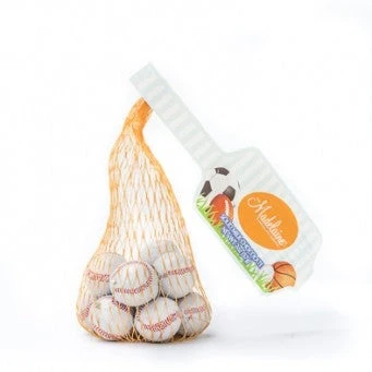 Chocolate Sports Balls Mesh Bags Madelaine - 24ct - Image 3