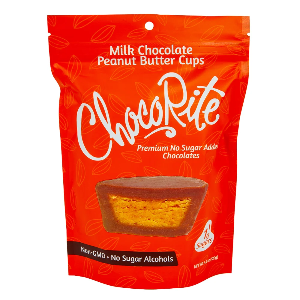 Chocorite Milk Chocolate Peanut Butter Cups Bags - 6ct