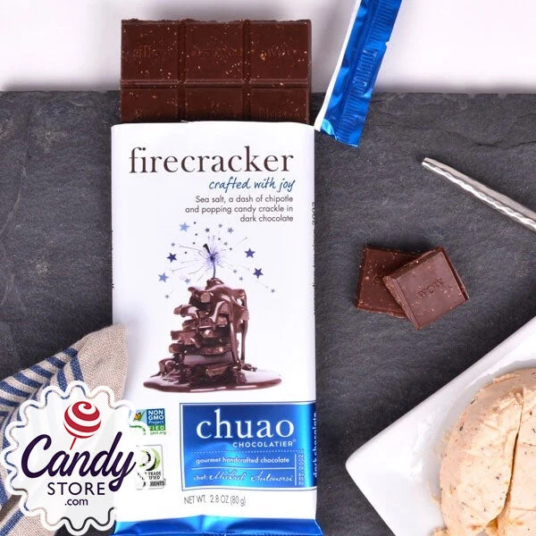Chuao Firecracker Dark Chocolate Bars - 12ct - Image 2