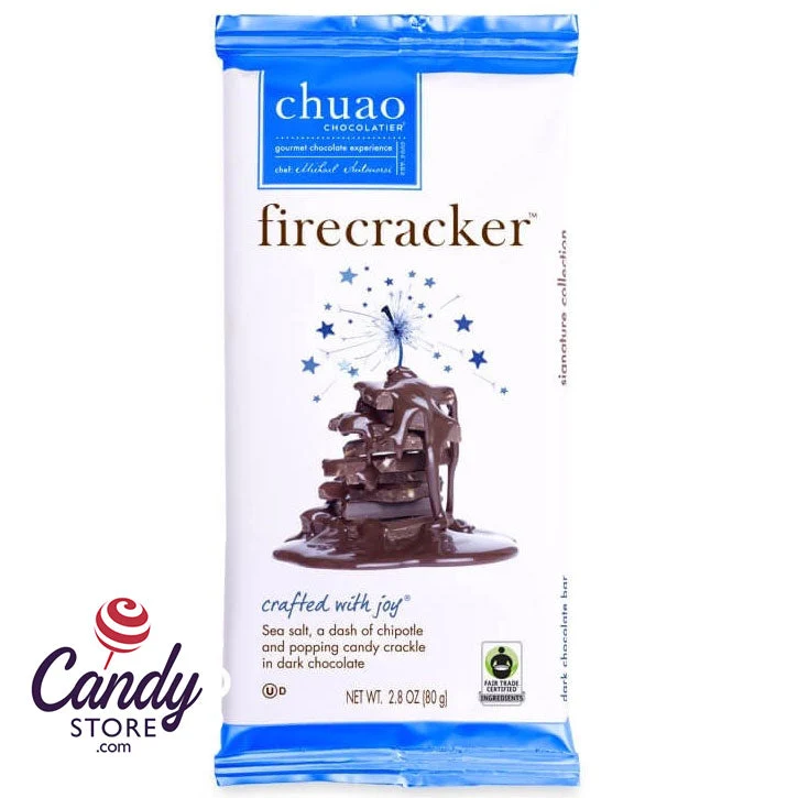 Chuao Firecracker Dark Chocolate Bars - 12ct - Image 4