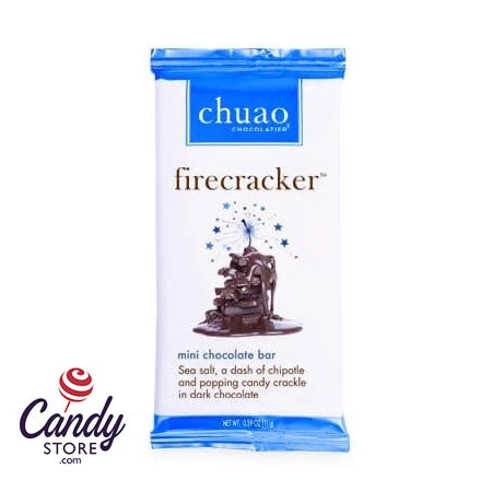 Mini Chuao Firecracker Dark Chocolate Bars - 24ct - Image 3