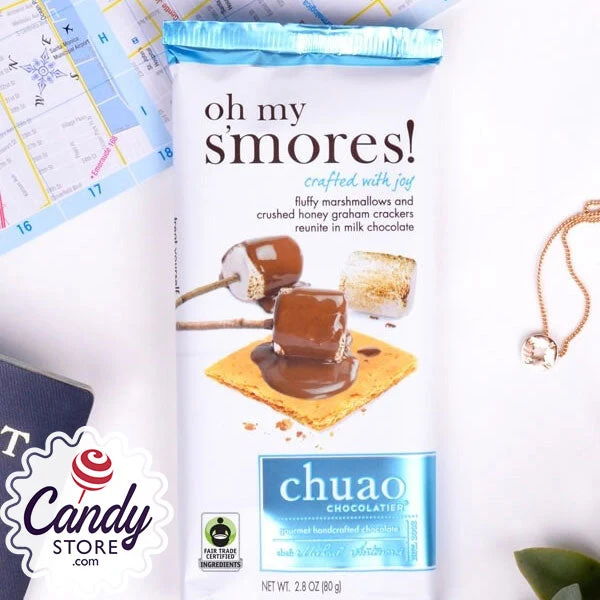 Chuao Oh My S'mores! Milk Chocolate Bars - 10ct - Image 3