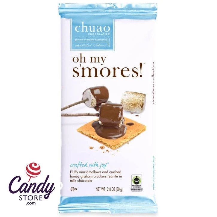 Chuao Oh My S'mores! Milk Chocolate Bars - 10ct - Image 5