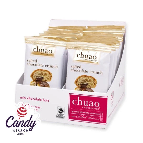 Mini Chuao Salted Chocolate Crunch Bars - 24ct - Image 4