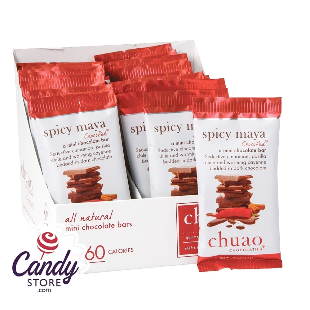 Chuao Spicy Maya Mini Bars - 24ct