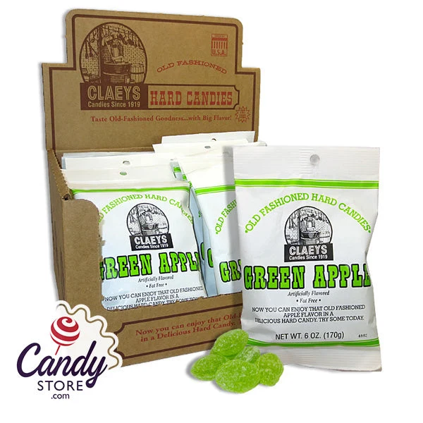Claey's Green Apple Drop Bags - 24ct - Image 2
