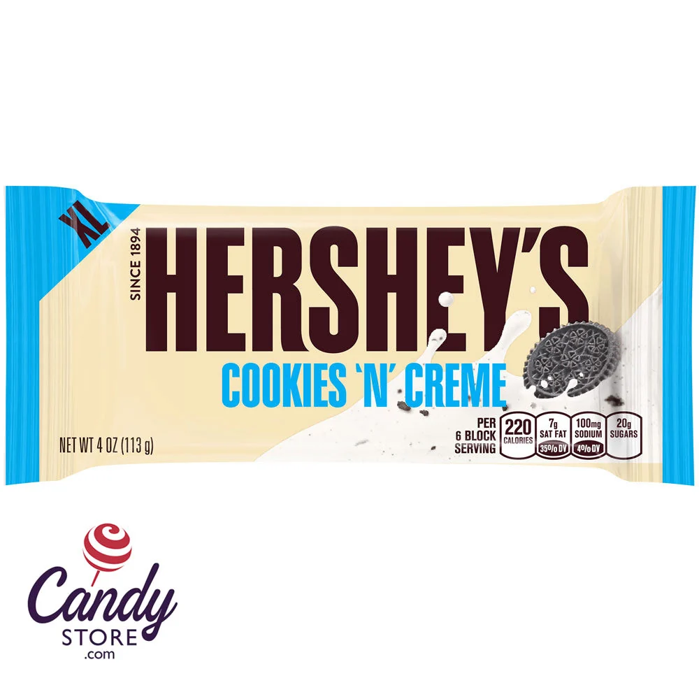 Hershey's Cookies N Creme Bar XL - 12ct - Image 3