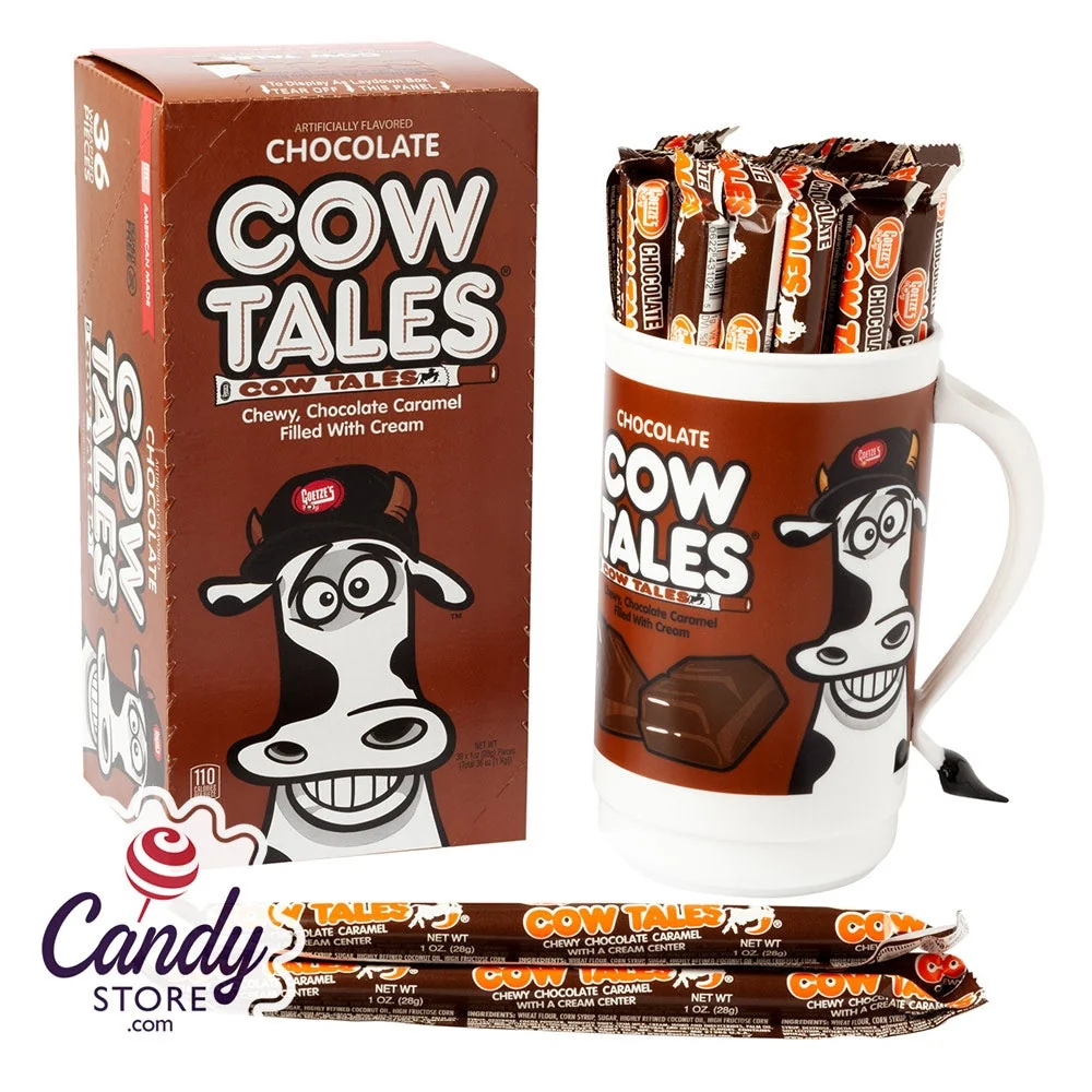 Cow Tales Caramel Sticks with Tumbler - 100ct - Image 2