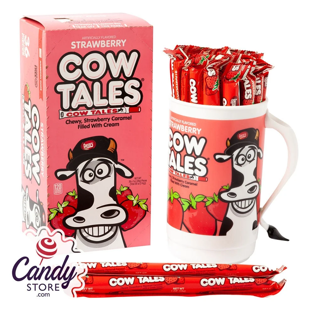 Cow Tales Caramel Sticks with Tumbler - 100ct - Image 3