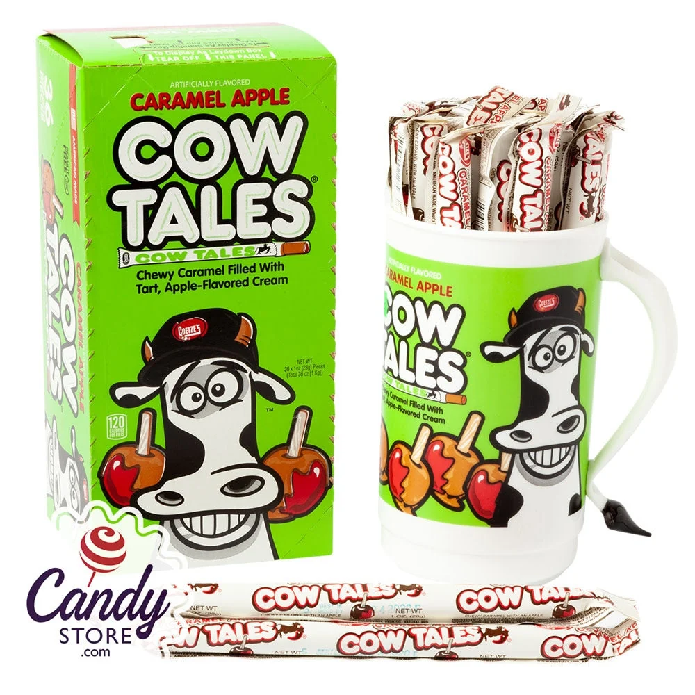 Cow Tales Caramel Sticks with Tumbler - 100ct - Image 4
