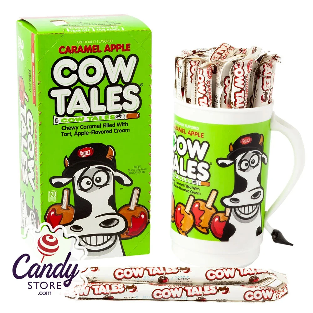 Cow Tales Caramel Sticks with Tumbler - 100ct - Image 8