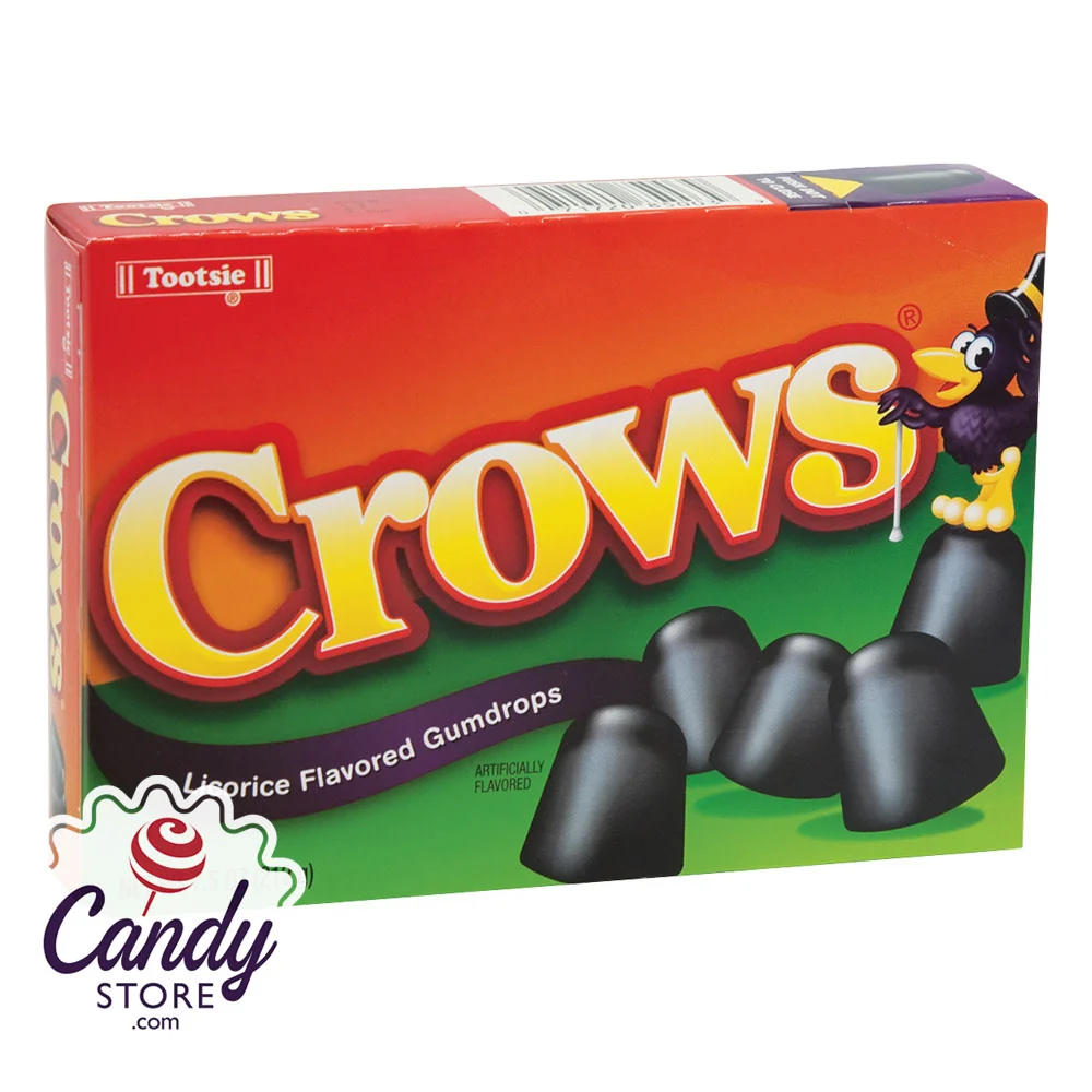 Crows Licorice Theater Boxes - 12ct