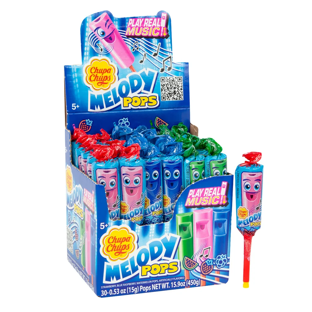 Cupa Chups Melody Pops Assorted - 30ct