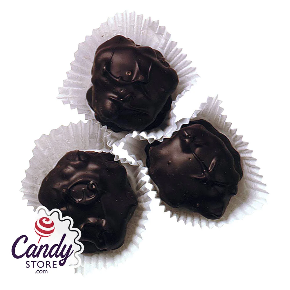 Dark Chocolate Cashew Patty Asher's - 5lb