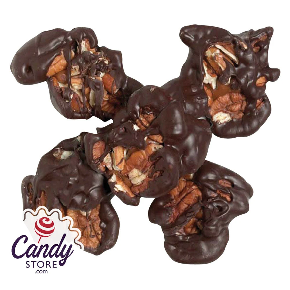 Dark Chocolate Pecan Delites - 5lb