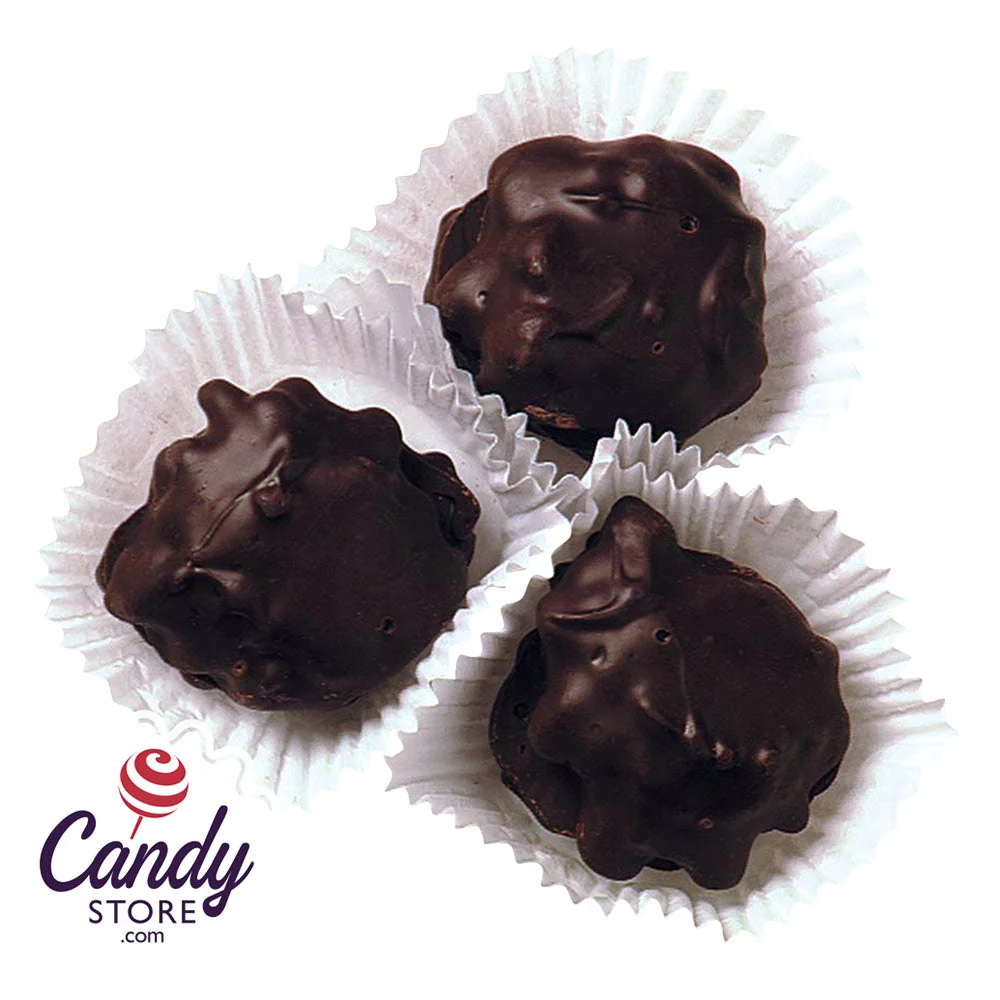 Dark Chocolate Pecan Patty Asher's - 5lb