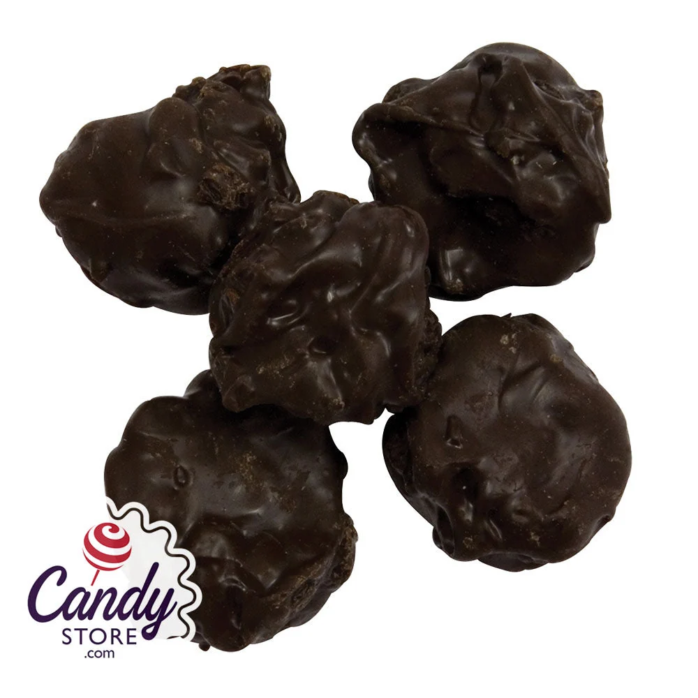 Dark Chocolate Raisin Clusters Asher's - 5lb