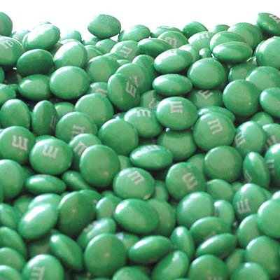 Dark Green M&Ms Candy - 10lb - Image 3