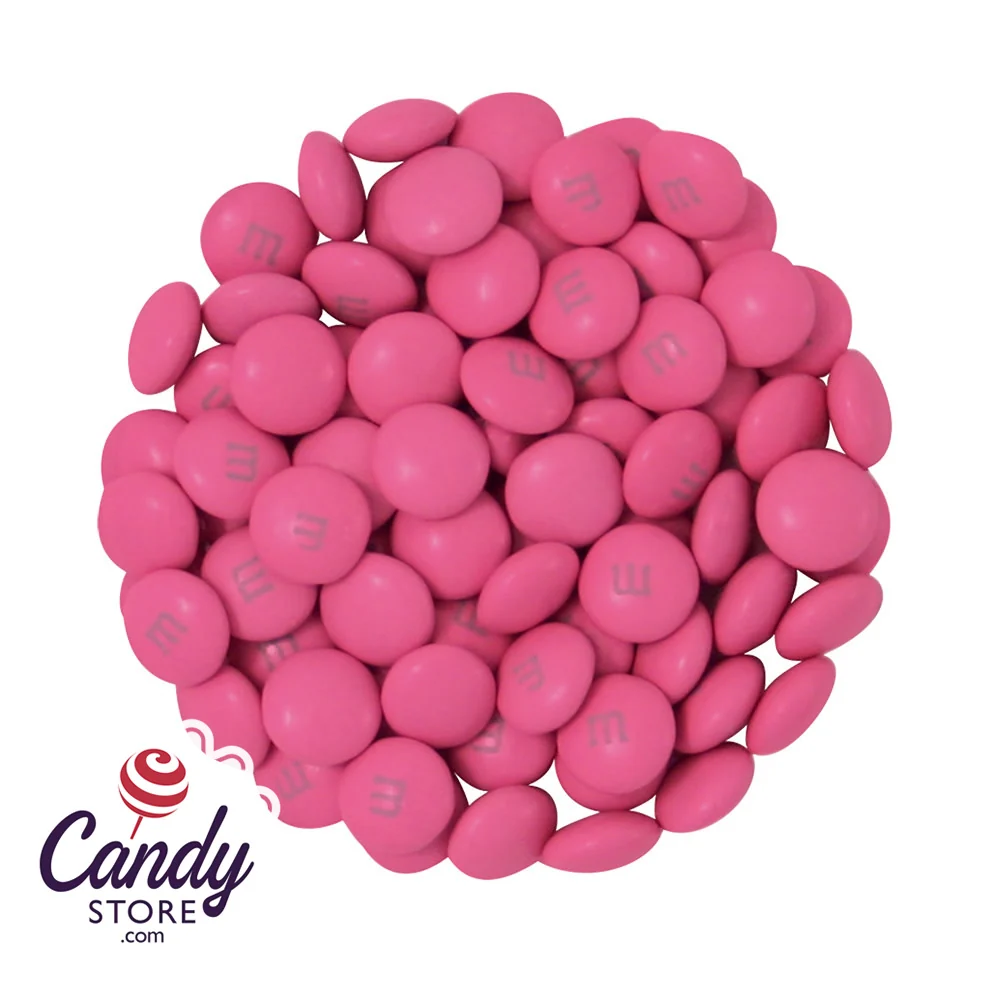 Dark Pink M&Ms Candy - 10lb - Image 3