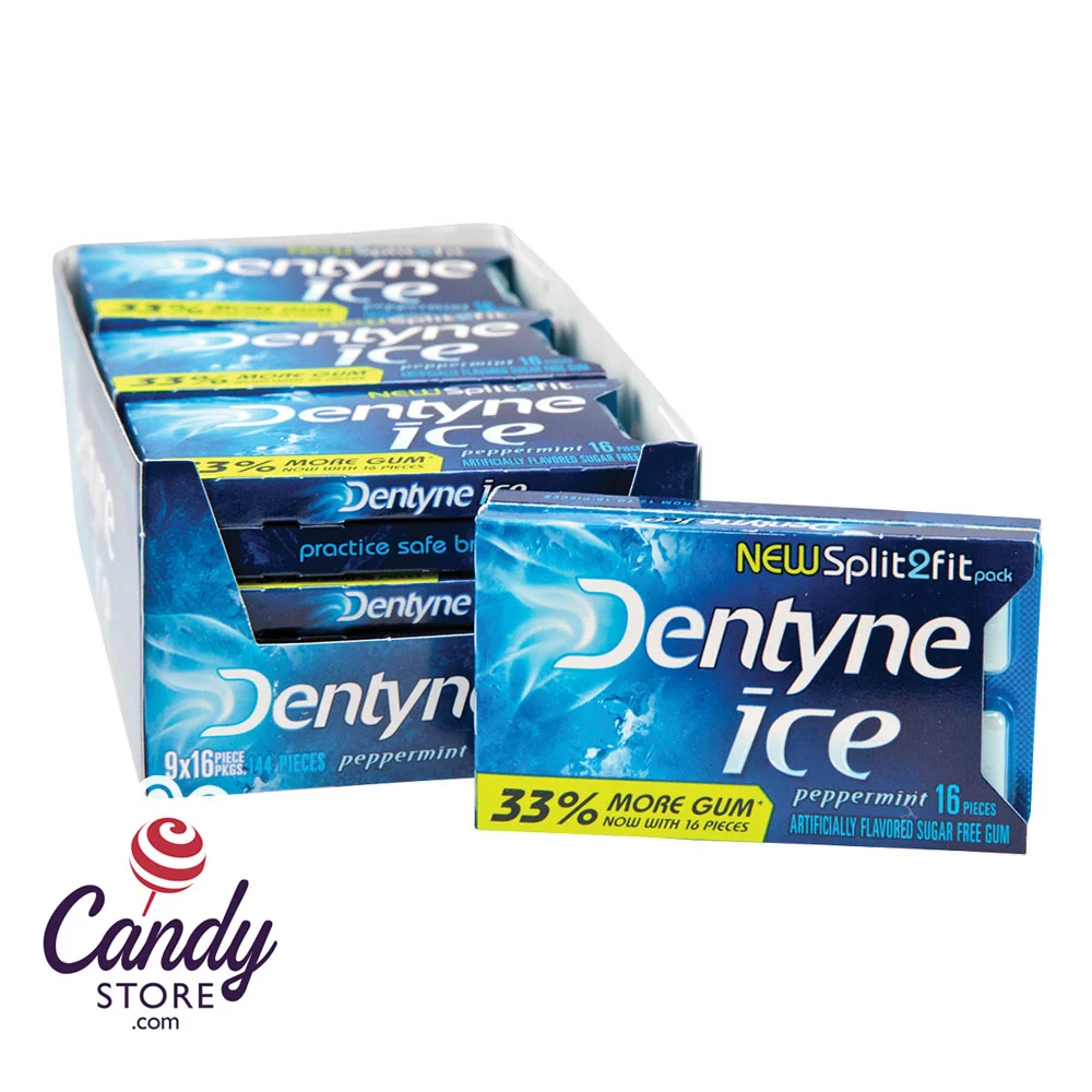 Dentyne Ice Peppermint Gum - 9ct