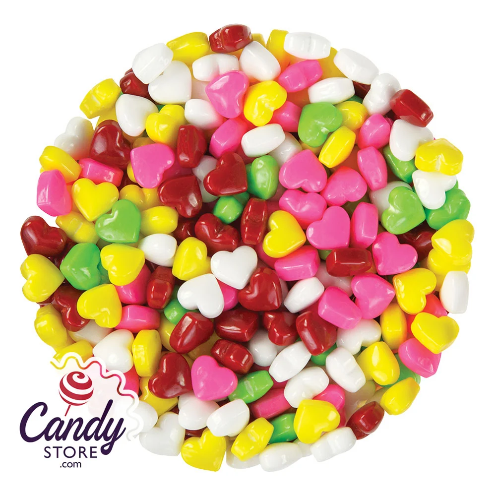 Dextrose Rainbow Hearts - 10lb