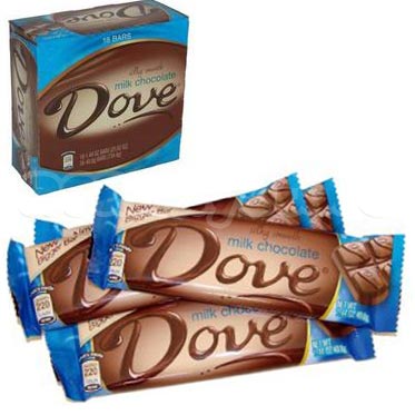 Dove Chocolate Bars - 18ct