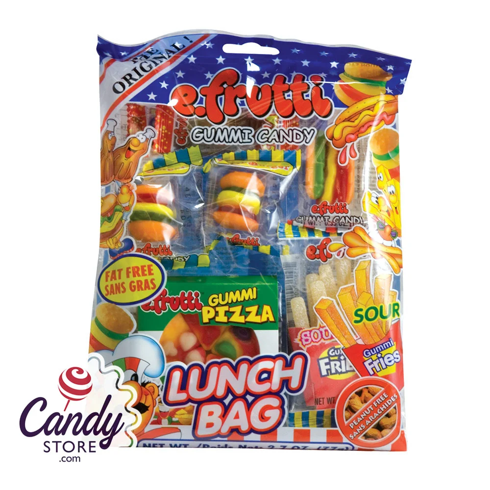 Efrutti Gummy Lunch Bag 2.7oz - 12ct