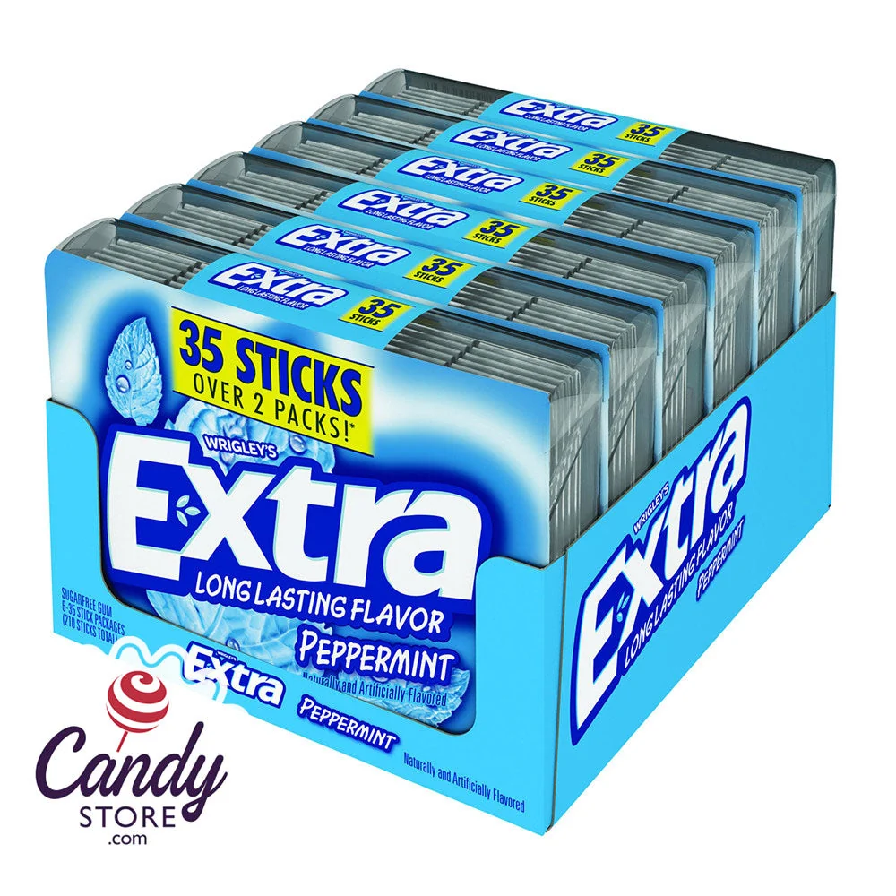 Extra Peppermint Gum Mega Pack 3.33oz - 6ct