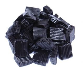 Finnska Ripples Black Licorice Candy - 7.7lb - Image 2