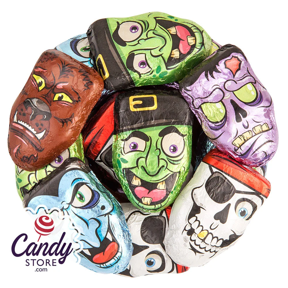 Foiled Chocolatey Flavored Monsters - 12lb