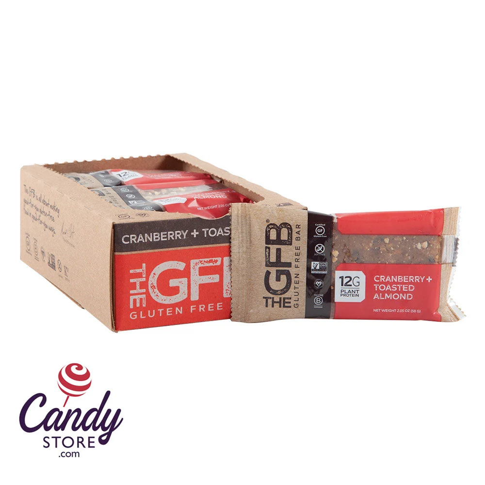 GFB Cranberry Toasted Almond 2.05oz Bar - 12ct