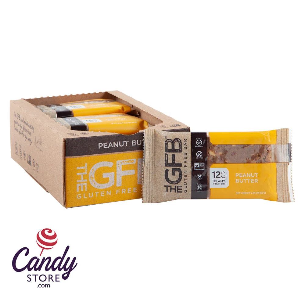 GFB Peanut Butter 2.05oz Gluten Free Bars - 12ct
