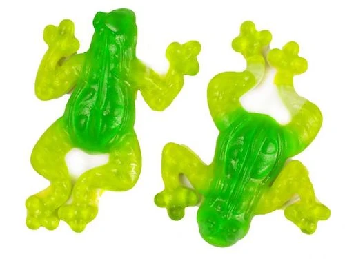 Giant Green Gummi Bullfrogs - 6.6lb Bag